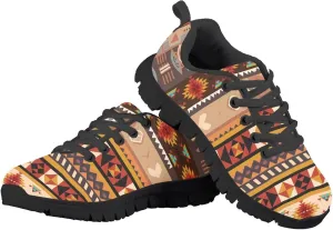 GIFTPUZZ Kids Road Running Shoes Lightweight Athletic Tennis Sports Walking Breathable Shoes Fitness