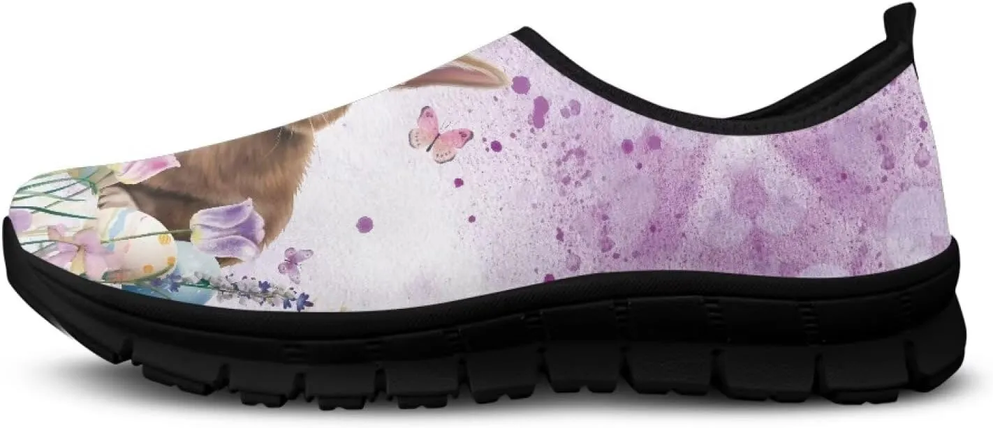 Slip On Tennis Shoes Women Casual Walking Shoes for Office Holiday