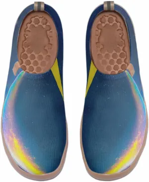 Women's Art Travel Shoes Slip-on Loafers Comfortable, Light and Fashionable Knitted Sneakers