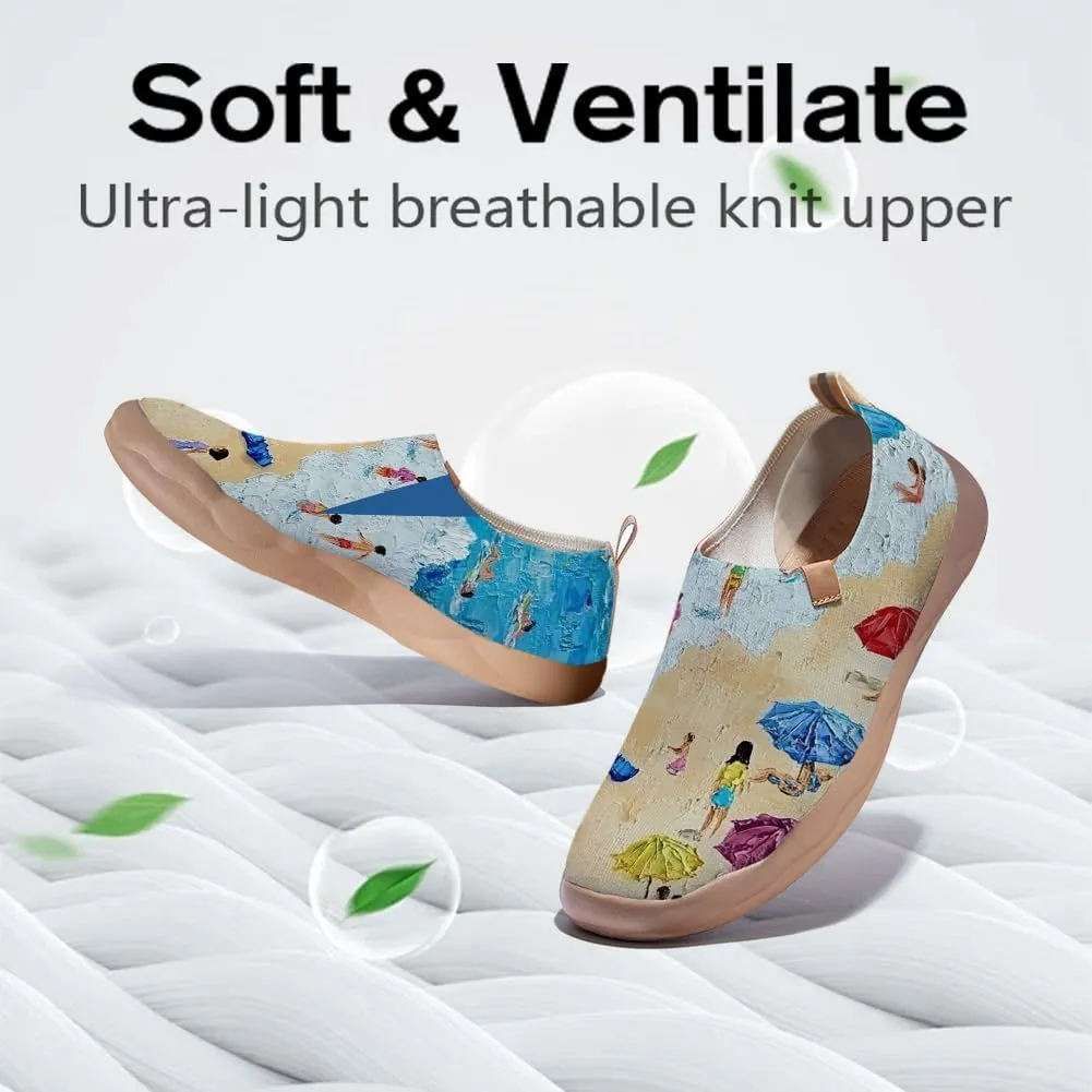 Women's Art Travel Shoes Slip-on Loafers Comfortable, Light and Fashionable Sneakers