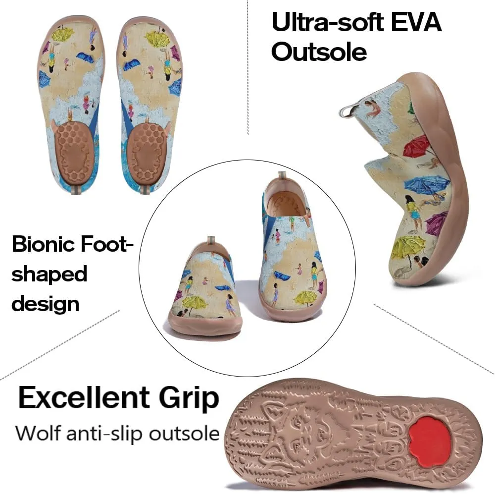 Women's Art Travel Shoes Slip-on Loafers Comfortable, Light and Fashionable Sneakers