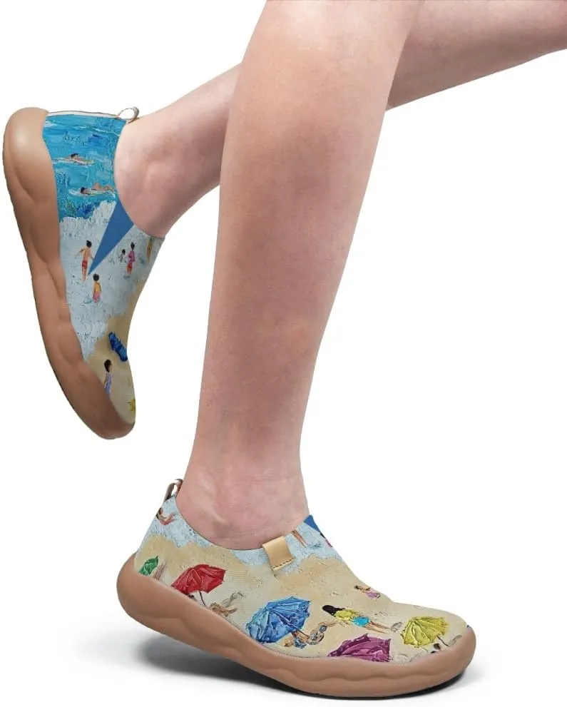 Women's Art Travel Shoes Slip-on Loafers Comfortable, Light and Fashionable Sneakers