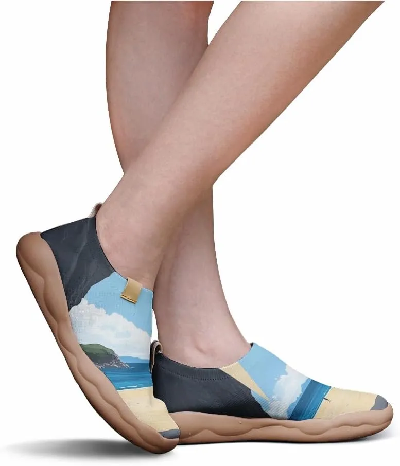 Women's Art Travel Shoes Slip-on Loafers Comfortable, Light and Fashionable Sneakers