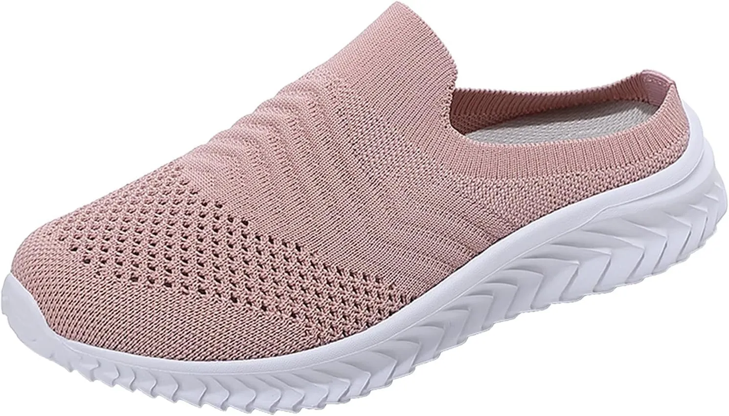 Womens Summer Breathable Mesh Slippers Non Slip Work Shoes Women Lether Casual Tennis Shoes Casual Sneakers Steel Toe Tennis Shoe White Loafers