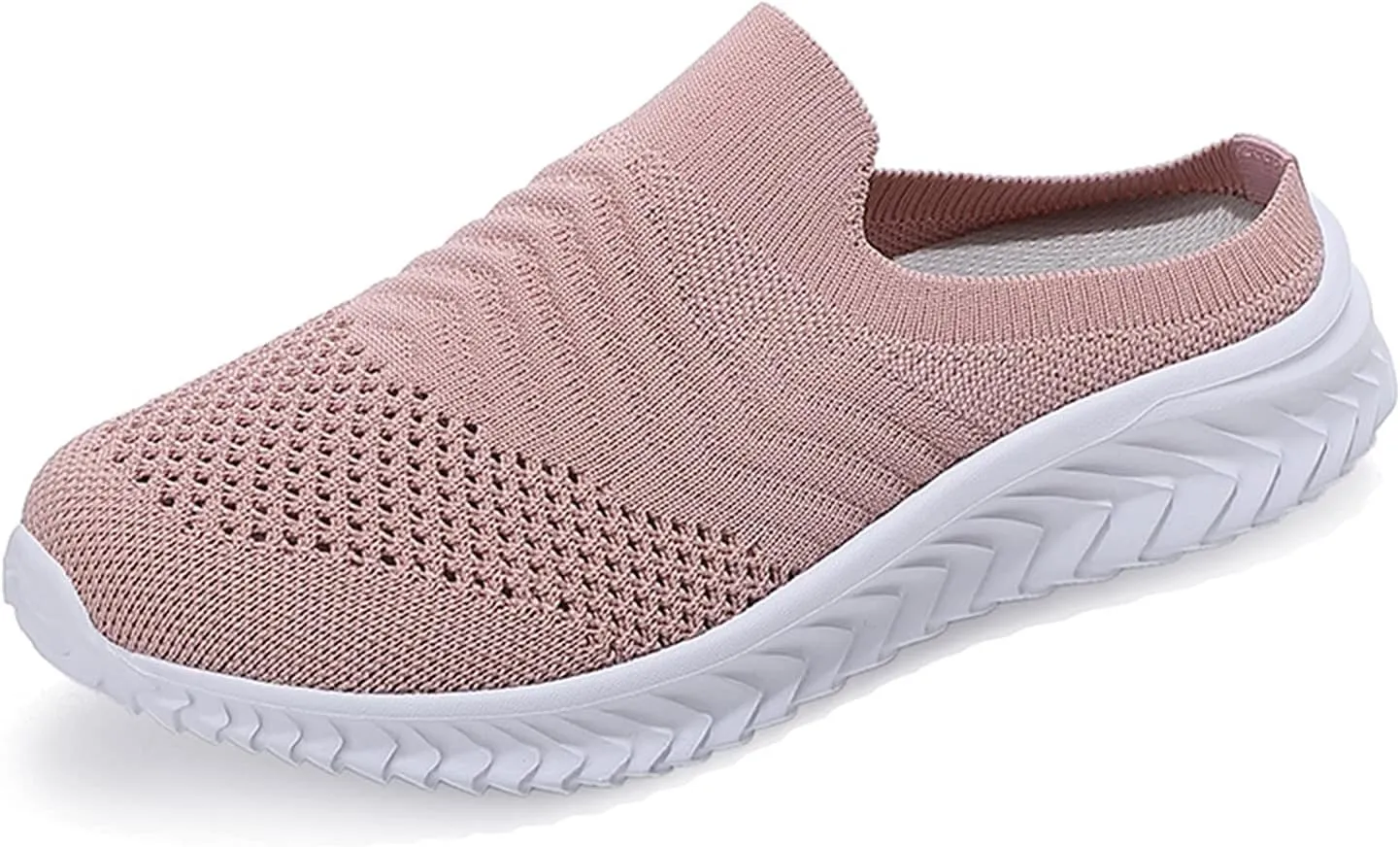 Womens Summer Breathable Mesh Slippers Non Slip Work Shoes Women Lether Casual Tennis Shoes Casual Sneakers Steel Toe Tennis Shoe White Loafers